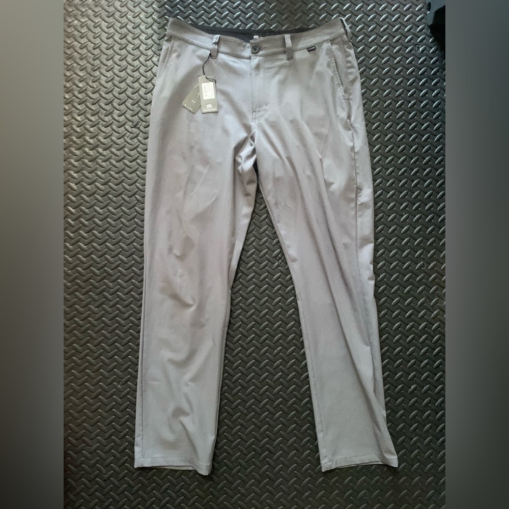 Travis Mathew Pants Right On Time NWT Grey